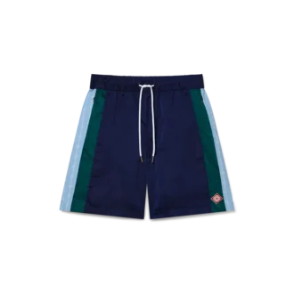 Pinstripe Laurel Track Shorts Pinstripe Laurel Track Shorts