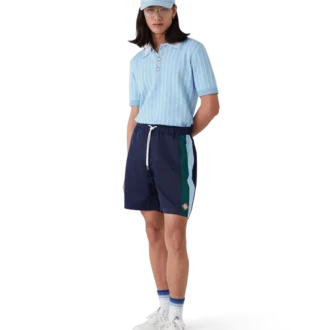 Pinstripe Laurel Track Shorts Pinstripe Laurel Track Shorts