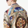 Plafond Orne De Musique Long Sleeve Silk Shirt Plafond Orne De Musique Long Sleeve Silk Shirt