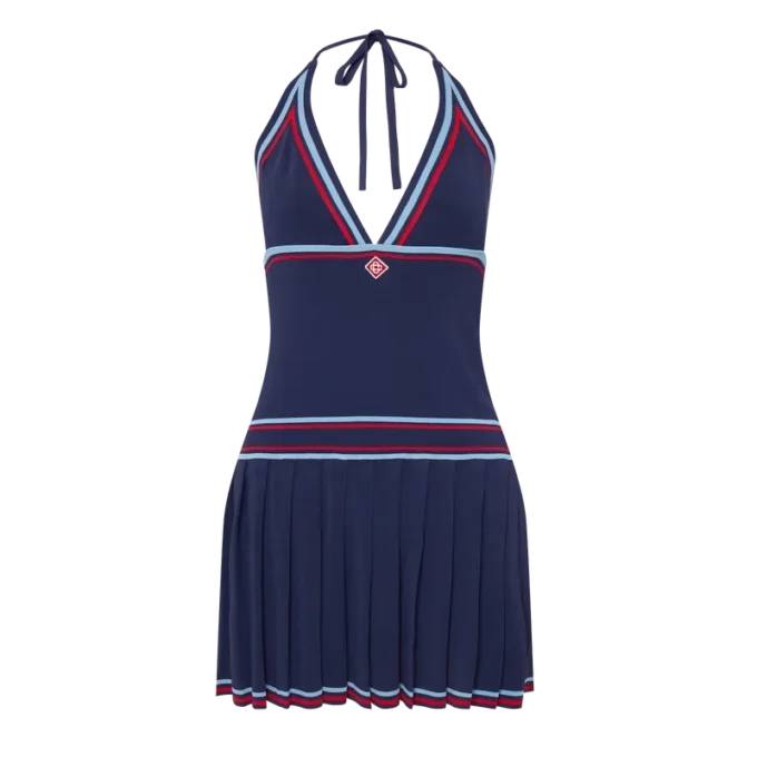 Pleated Halter Dress Pleated Halter Dress