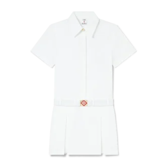 Pleated Tennis Mini Dress