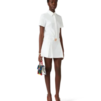 Pleated Tennis Mini Dress
