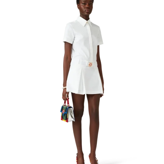 Pleated Tennis Mini Dress Pleated Tennis Mini Dress