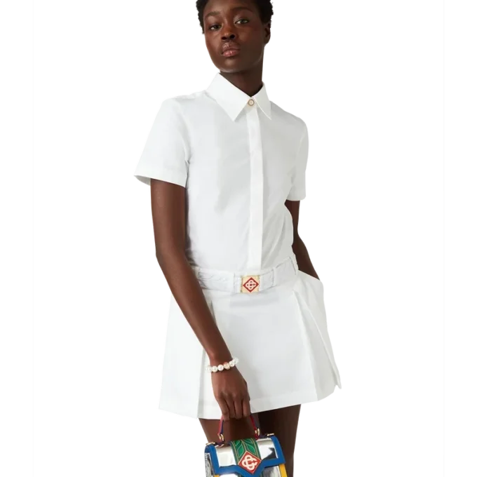 Pleated Tennis Mini Dress Pleated Tennis Mini Dress
