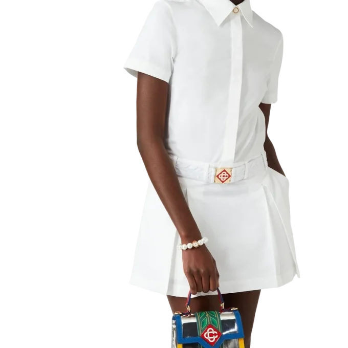 Pleated Tennis Mini Dress Pleated Tennis Mini Dress