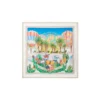 Psychadelic Small Silk Scarf