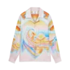 Psychedelic Nirvana Long Sleeve Silk Shirt