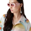 Psychedelic Nirvana Long Sleeve Silk Shirt