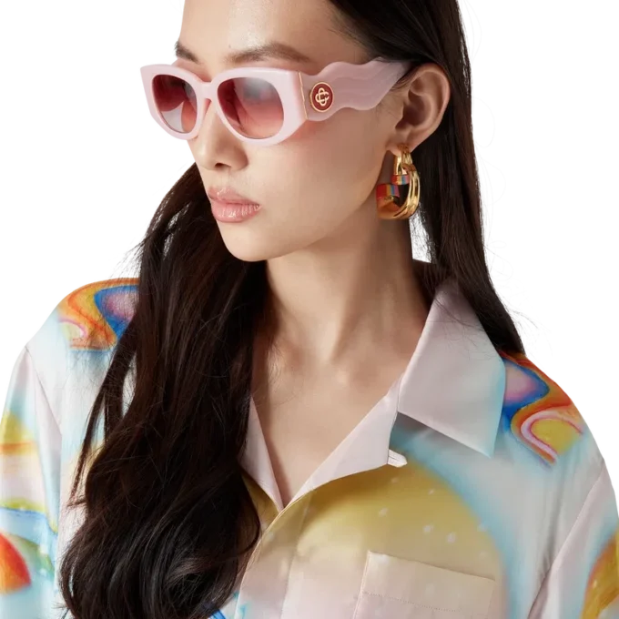 Psychedelic Nirvana Long Sleeve Silk Shirt