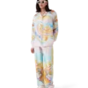 Psychedelic Nirvana Long Sleeve Silk Shirt