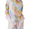 Psychedelic Nirvana Long Sleeve Silk Shirt