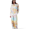 Psychedelic Nirvana Silk Trousers