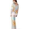 Psychedelic Nirvana Silk Trousers