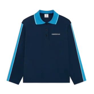 Punto Polo Collared Sweatshirt