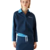 Punto Polo Collared Sweatshirt