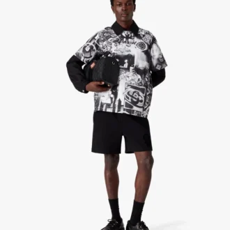 Rave Collage Short Sleeve Mesh T-Shirt
