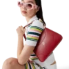 Red Jeanne Pochette Shoulder Bag Red Jeanne Pochette Shoulder Bag