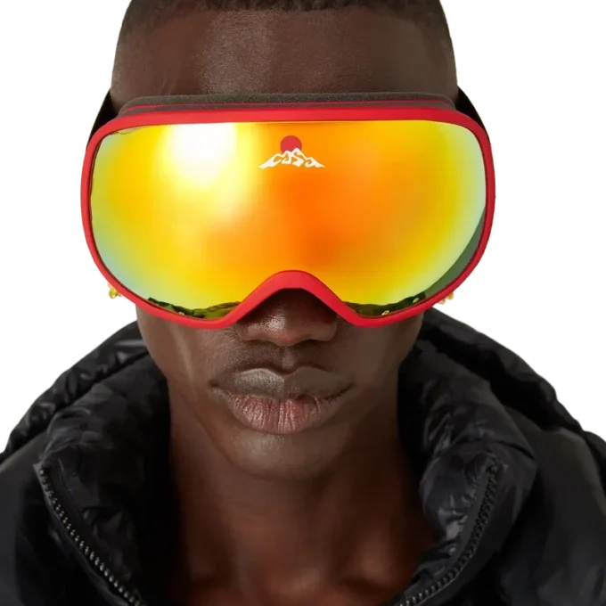 Red & Orange Gradient Ski Goggles Red & Orange Gradient Ski Goggles