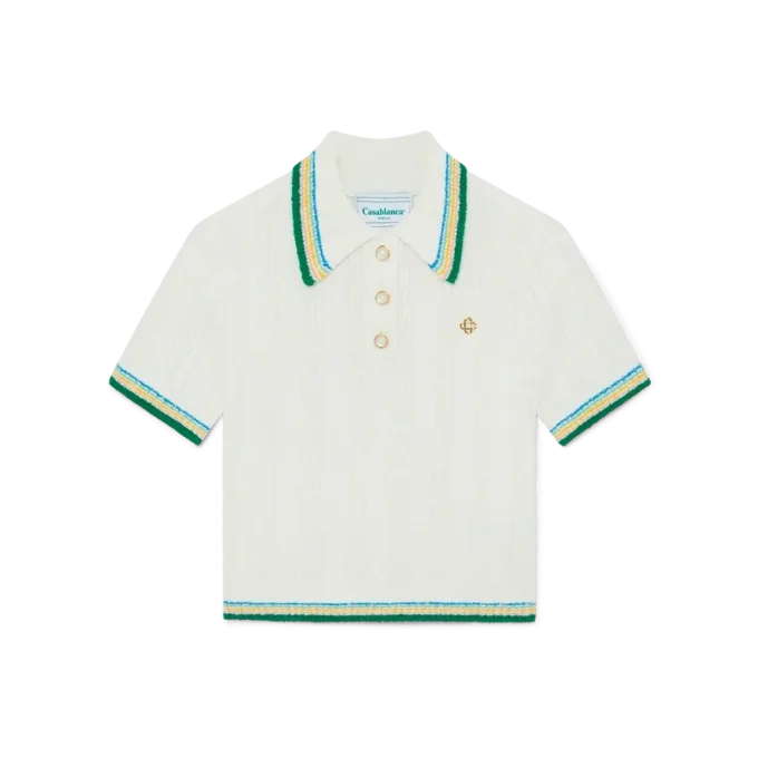 Rib Boucle Polo Shirt Rib Boucle Polo Shirt