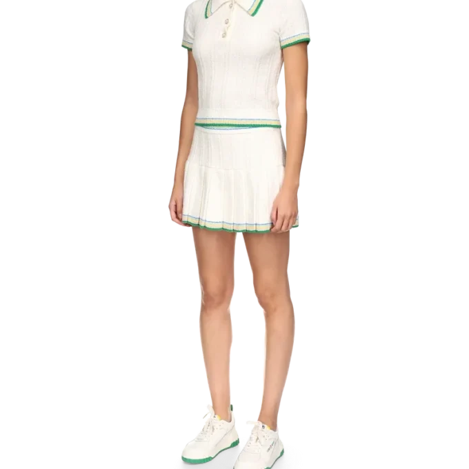Rib Boucle Polo Shirt Rib Boucle Polo Shirt