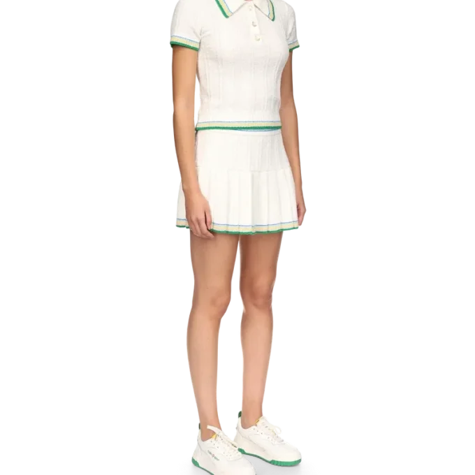 Rib Boucle Polo Shirt Rib Boucle Polo Shirt