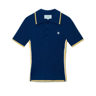 Rib Polo Shirt