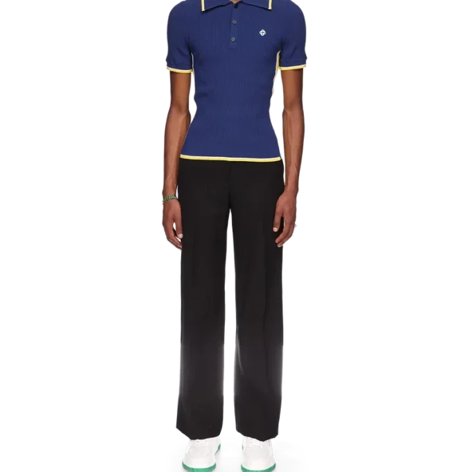 Rib Polo Shirt Rib Polo Shirt