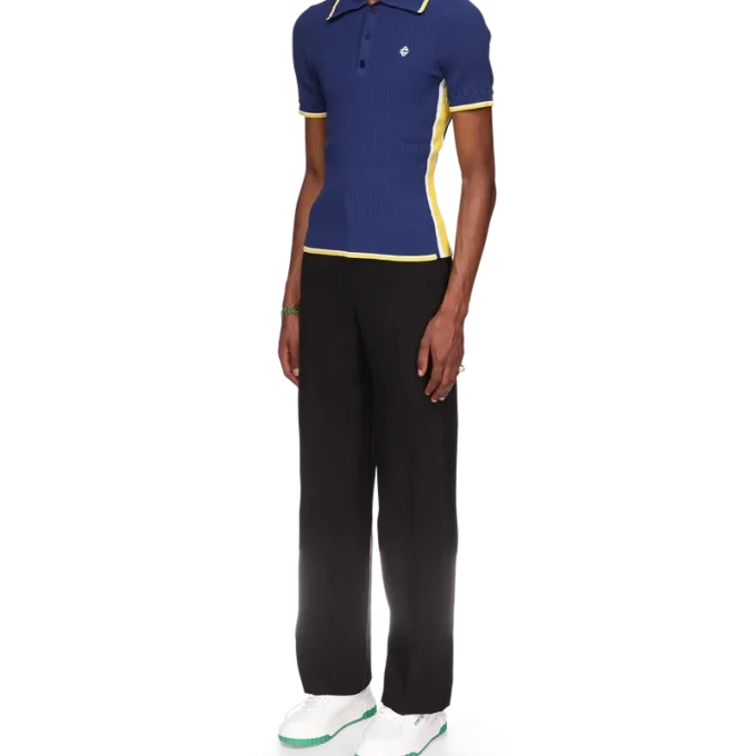 Rib Polo Shirt Rib Polo Shirt