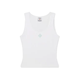 Ribbed Jersey Tank Top