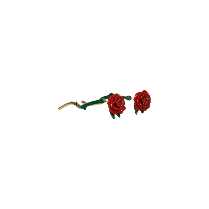 Rose Drop Earrings