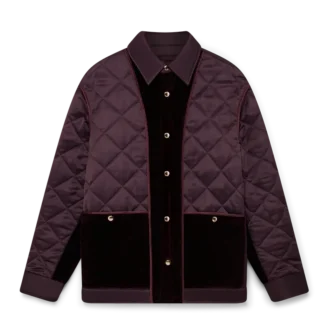 Satin Quilted Jacket
