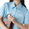 Satin Short Sleeve Shirt Satin Short Sleeve Shirt