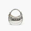 Silver Biker Bag