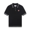 Silver Trim Boucle Polo Shirt