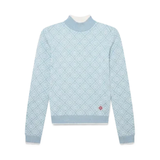 Ski Monogram High Neck Top