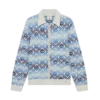 Space Dye Monogram Long Sleeve Merino Cardigan Space Dye Monogram Long Sleeve Merino Cardigan