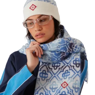 Space Dye Monogram Scarf