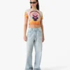 Sporchid Printed Mesh Baby Short Sleeve T-Shirt Sporchid Printed Mesh Baby Short Sleeve T-Shirt