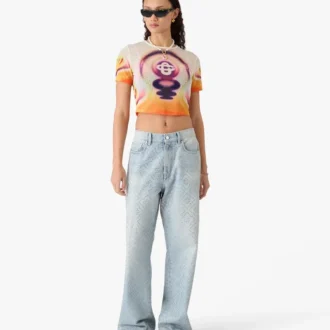 Sporchid Printed Mesh Baby Short Sleeve T-Shirt