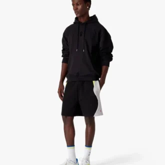 Squash Logo Flock Print Hooded Sweatshirt