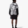 Squash Logo Flock Print Sweatshorts Squash Logo Flock Print Sweatshorts