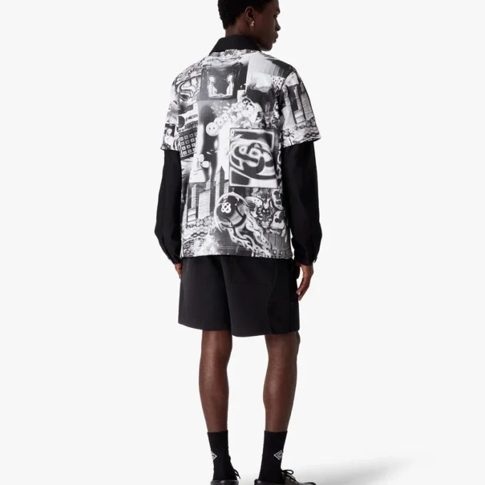 Squash Logo Flock Print Sweatshorts Squash Logo Flock Print Sweatshorts