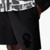 Squash Logo Flock Print Sweatshorts Squash Logo Flock Print Sweatshorts