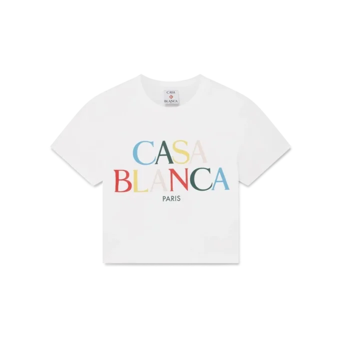 Stacked Logo Cropped T-Shirt Stacked Logo Cropped T-Shirt