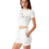 Stacked Logo Cropped T-Shirt Stacked Logo Cropped T-Shirt