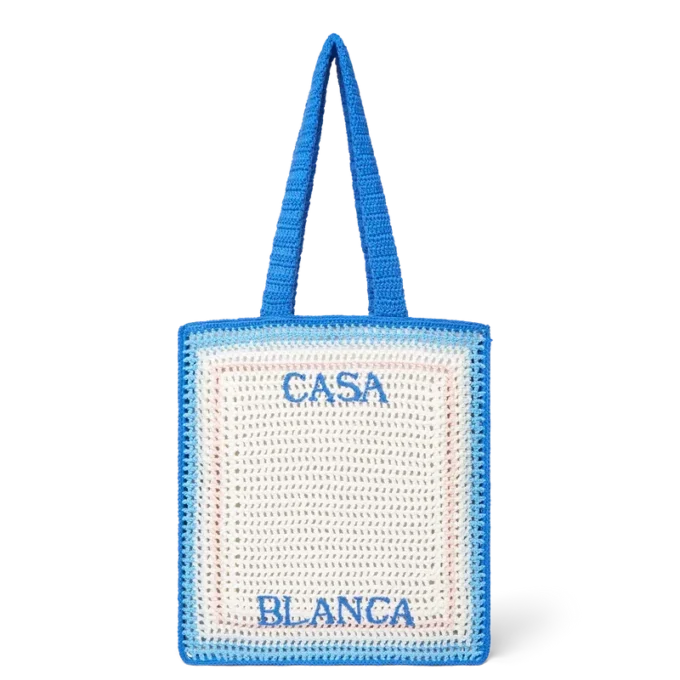 Stripe Crochet Bag