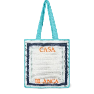 Stripe Crochet Bag