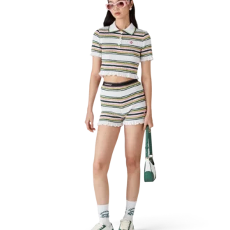 Women’s Del Mar White & Green Sneaker