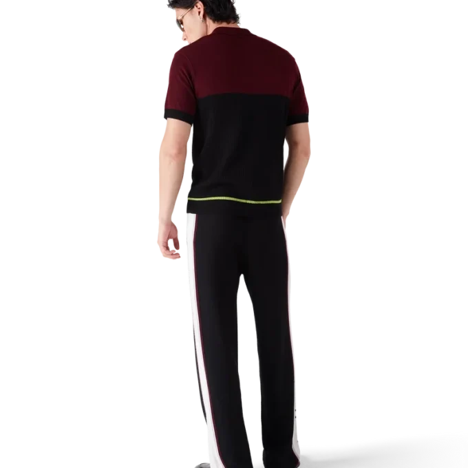 Stripe Merino Knit Polo Stripe Merino Knit Polo