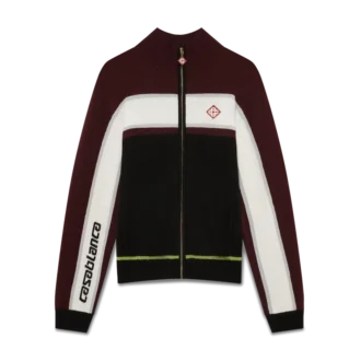 Stripe Merino Knit Track Jacket Stripe Merino Knit Track Jacket